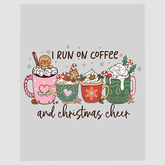 Christmas Coffee Mugs DTF Transfer for Holiday Apparel